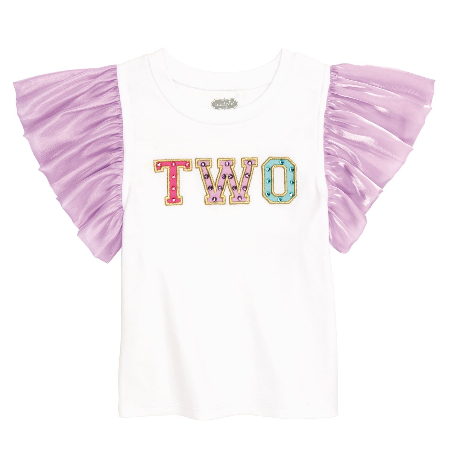 Two Bejeweled Bday Tee