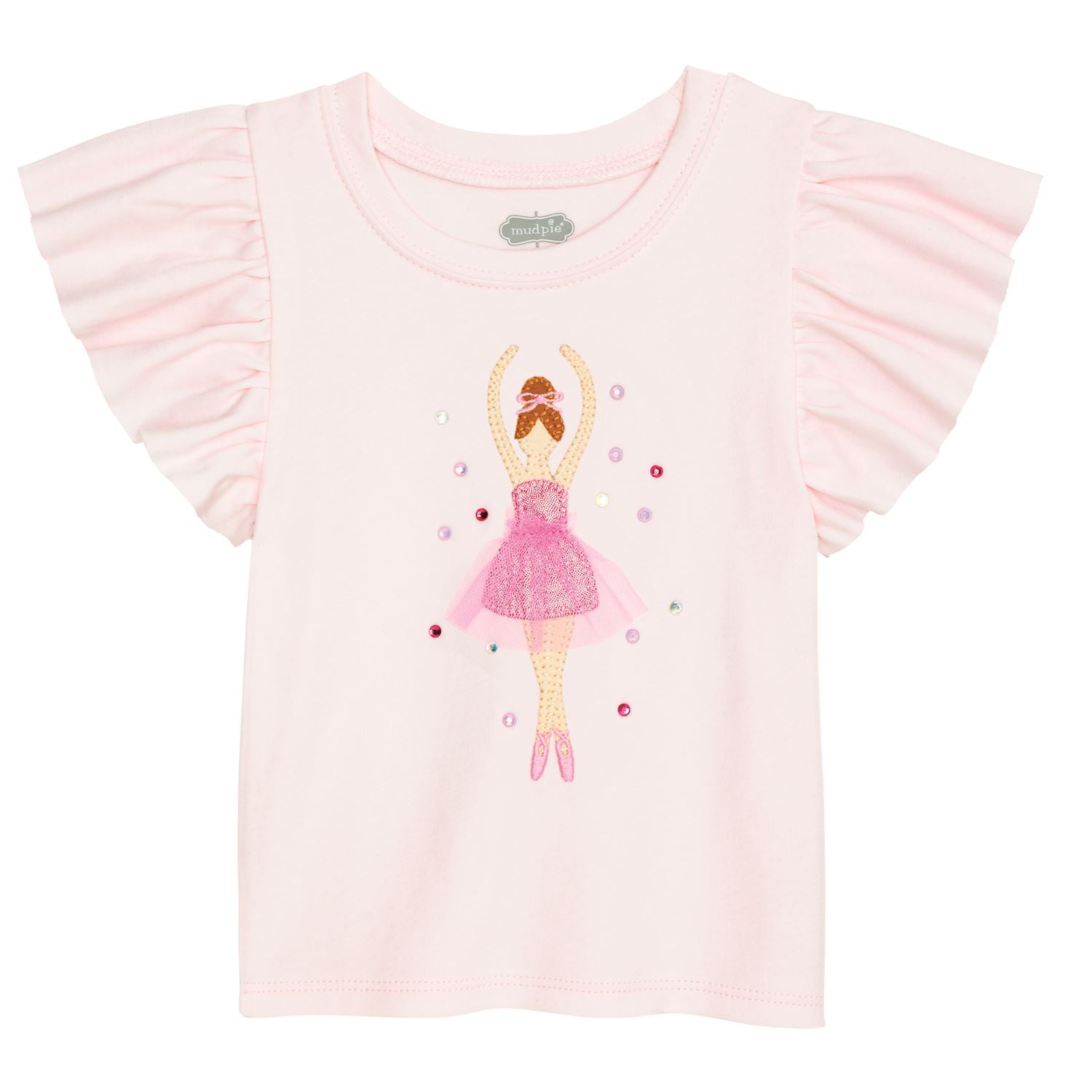 Dance Ruffle Tees Ballerina