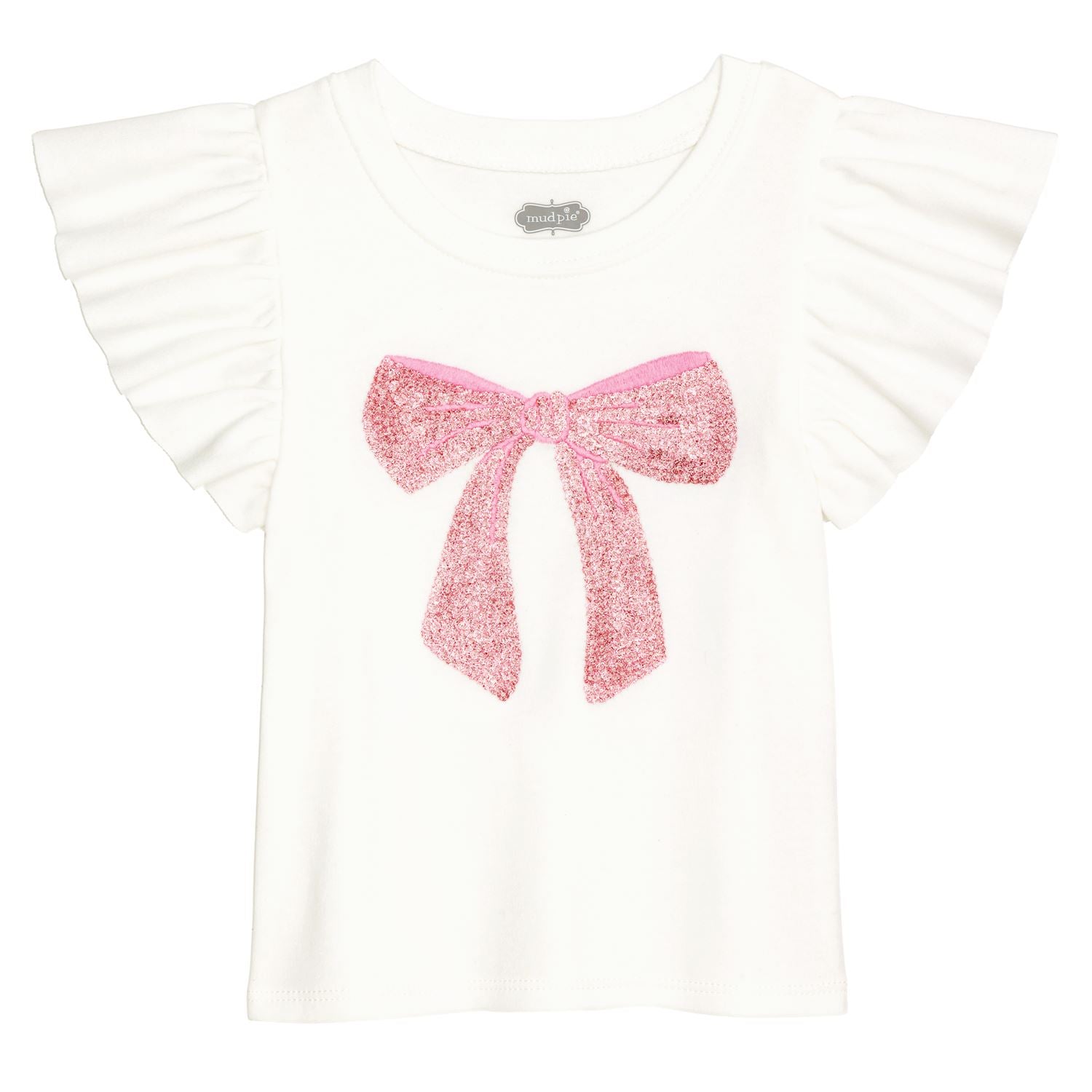 Dance Ruffle Tees Bow