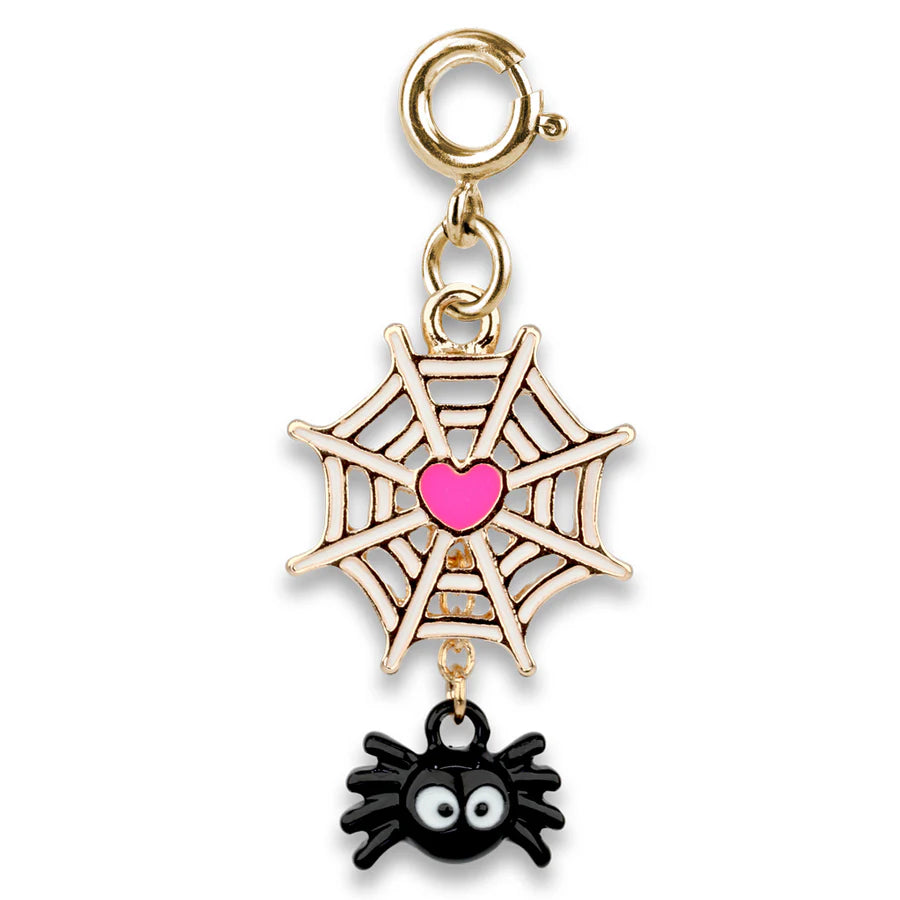 Spider Web Charm