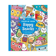 Happy Snacks Color-in' Book