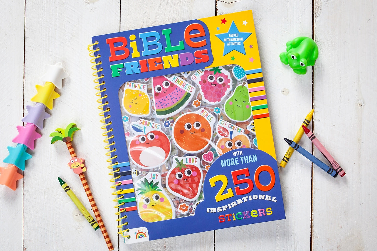 250 Bible Friends Sticker Book