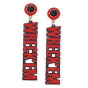 Wreck 'Em Earrings