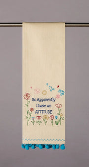 Apparently Attitude Kitchen Towel