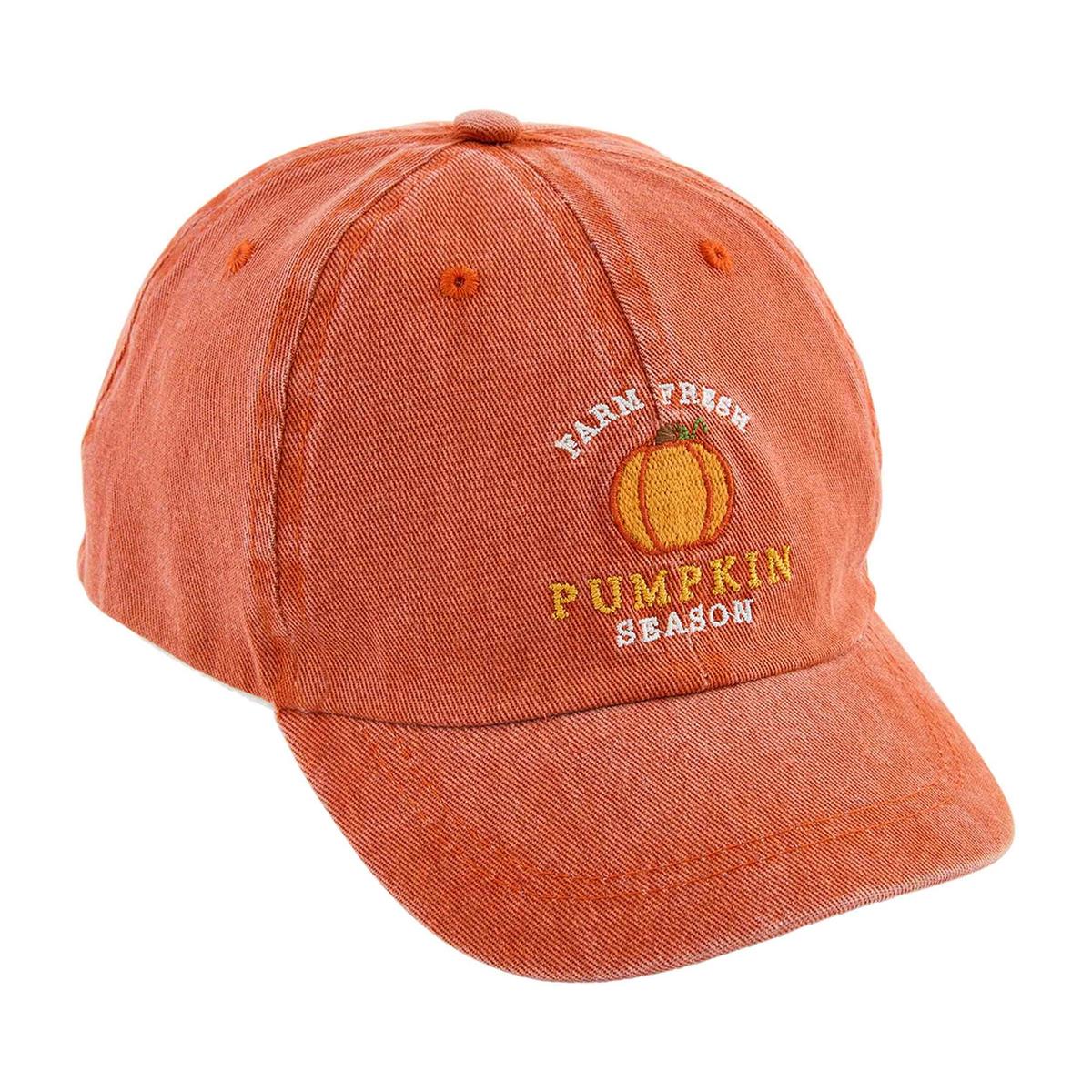 Kids Pumpkin Season Baseball Hat
