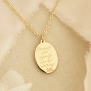 Strength + Dignity Necklace, Proverbs 31:25