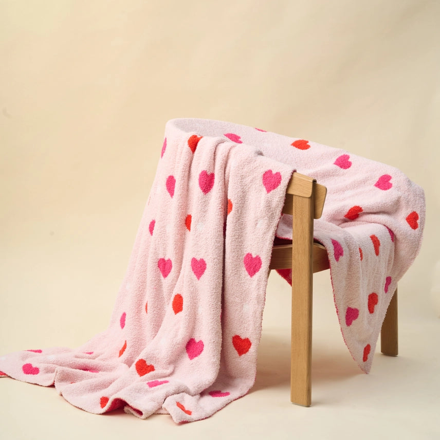 Lil' Hearts Cozy Dreams Luxe Blanket