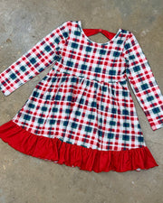 Merry Plaid Dress