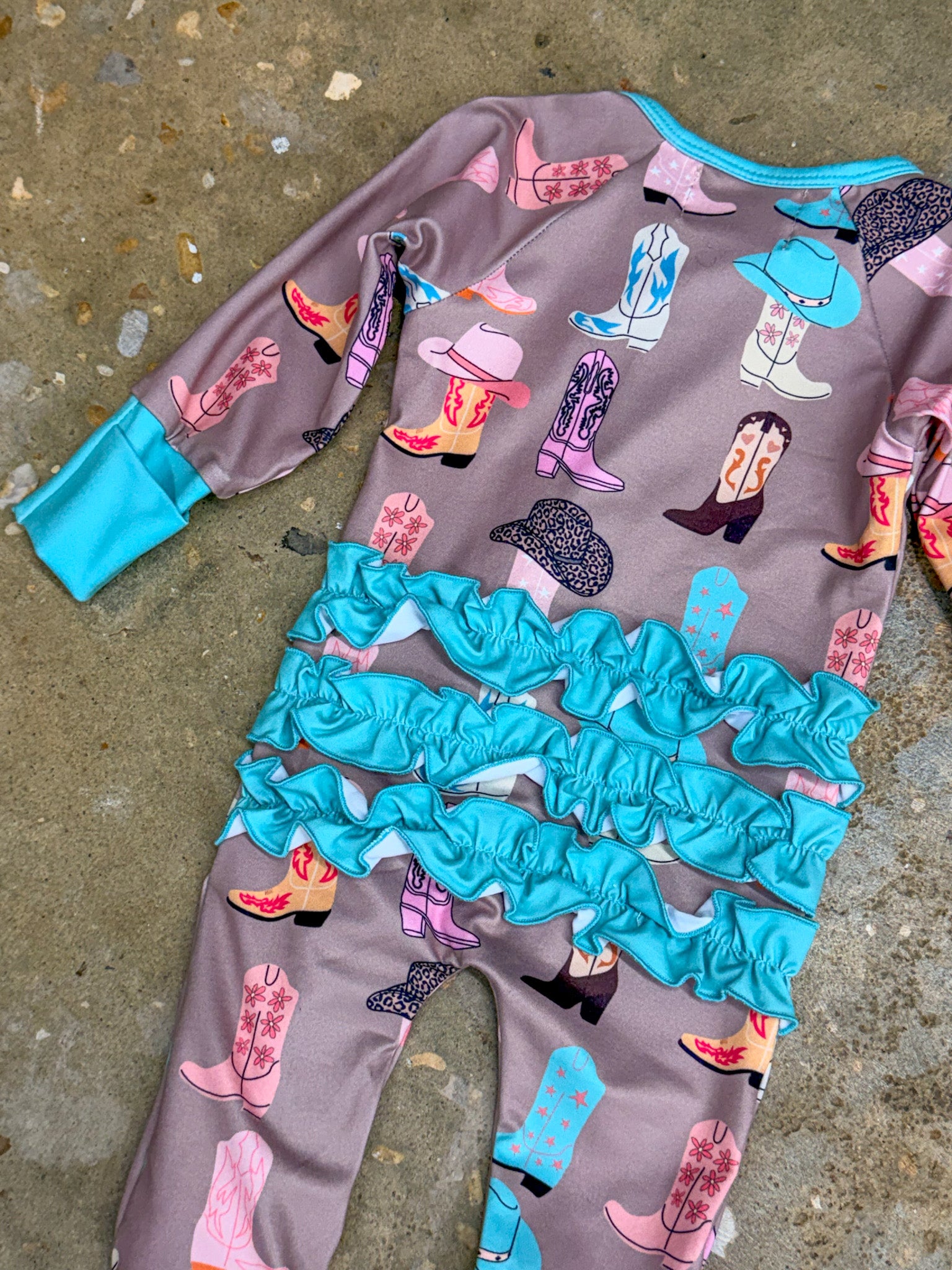 Sugar & Spurs Ruffle Sleeper