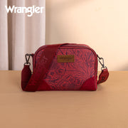 Wrangler Dark Red Camera Crossbody