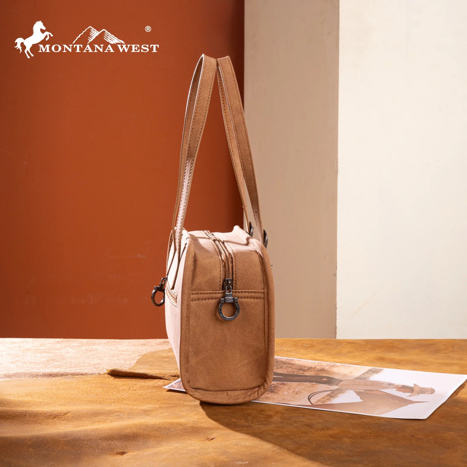 Millie Lt. Brown Mini Satchel