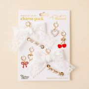Cherry Twist Shoe Charm Pack