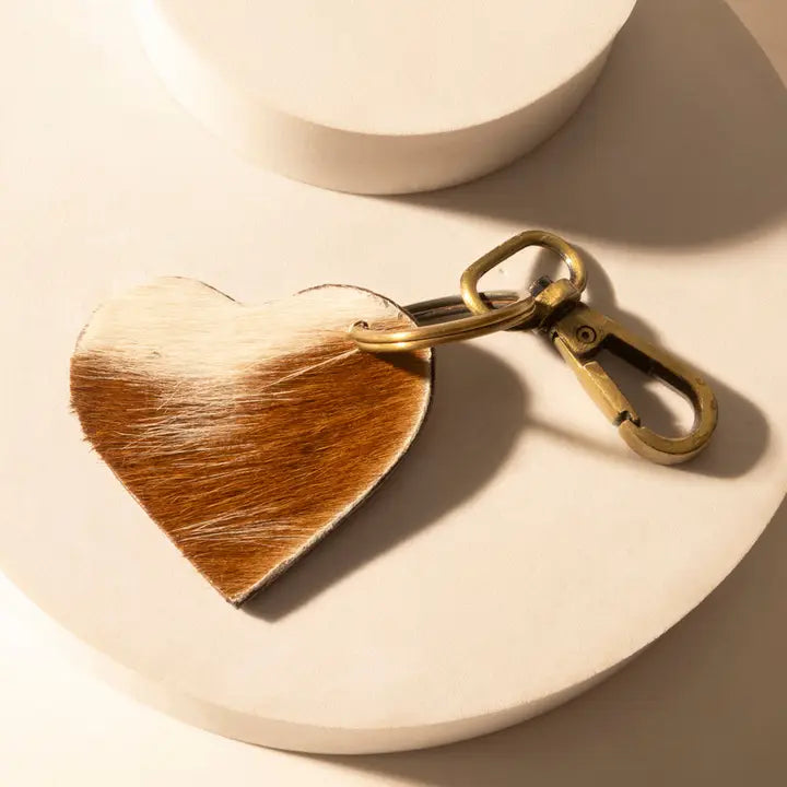 Cowgirl's Heart Keyfob