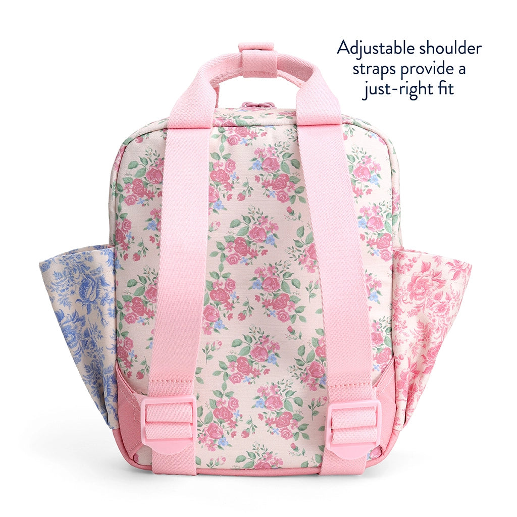 Itzy Bitzy Ribbons & Roses Backpack
