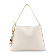 Lottie Ivory Sleek Handbag