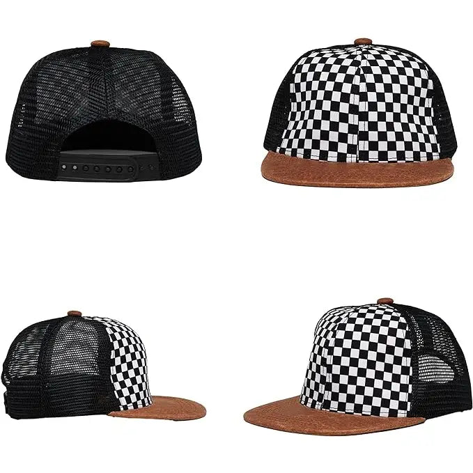 Kids Checkered Trucker