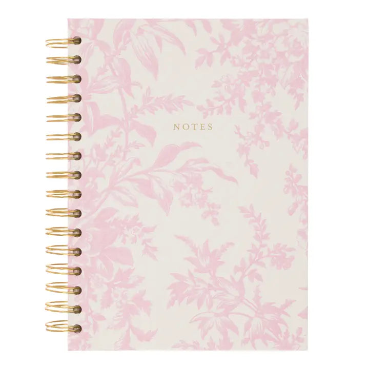 Laura Ashley English Garden Spiral Journal Pink