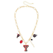 Red Raiders Charm Necklace
