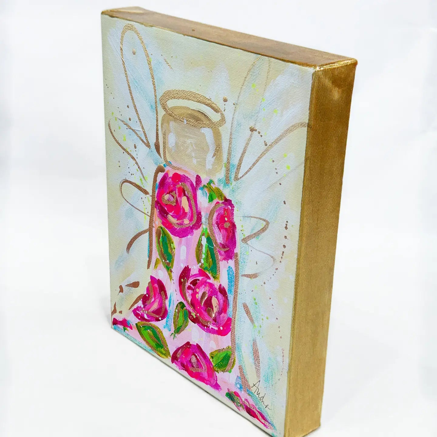 Pink Angel Canvas Art - Final Sale!
