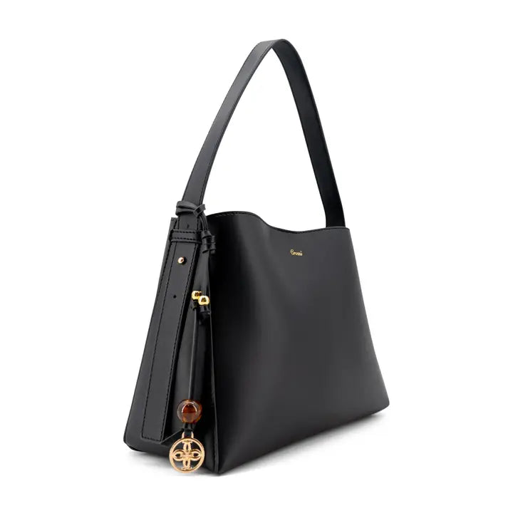 Lottie Black Sleek Handbag