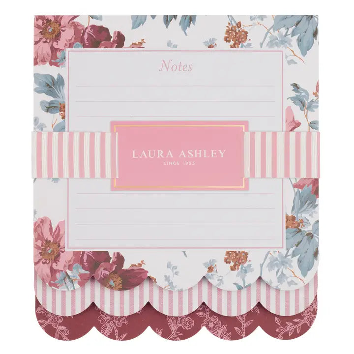 Heritage Blooms Floral Layered List Pad