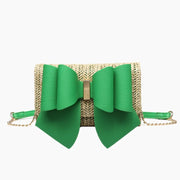 Bonnie Green Mini Bow Crossbody