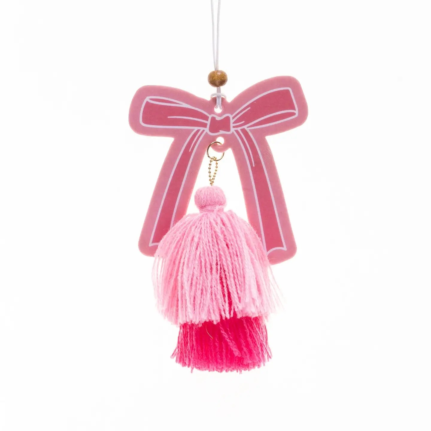 Bow & Tassel Car Freshie