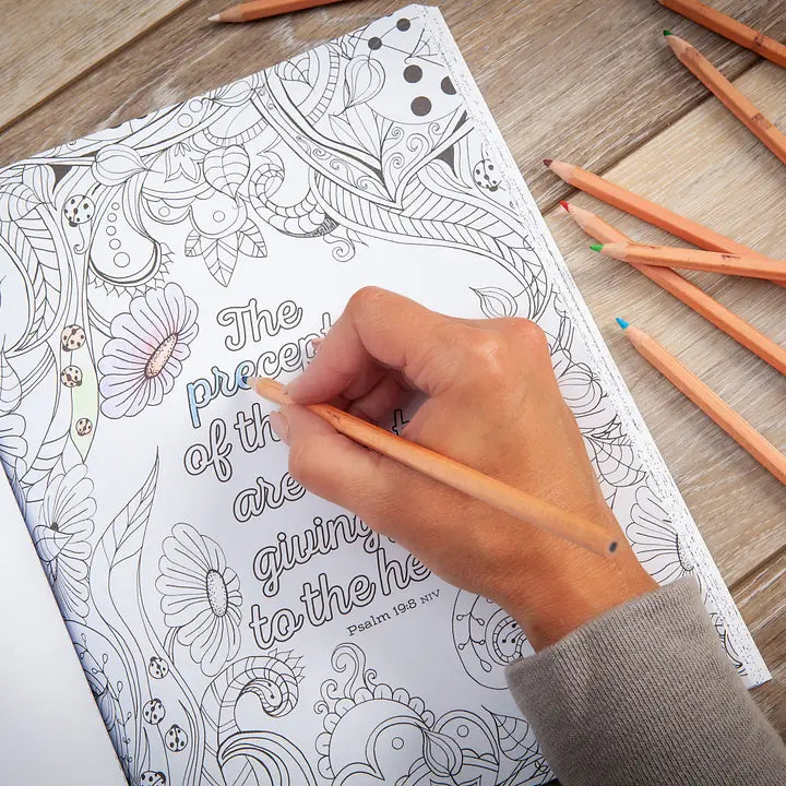 The Beloved Psalms Coloring Book