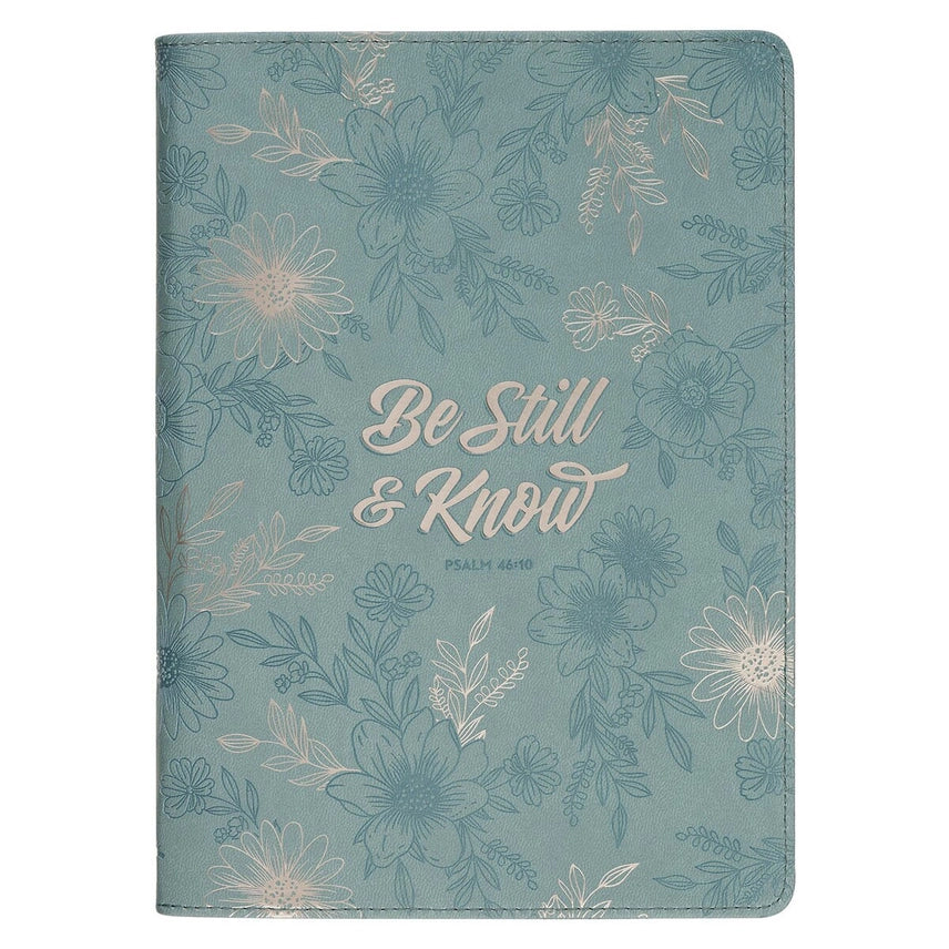Teal Be Still & Know Journal
