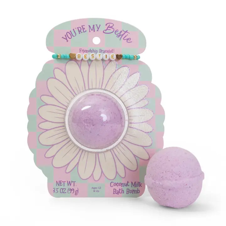 You're My Bestie Bath Bomb + Bracelet