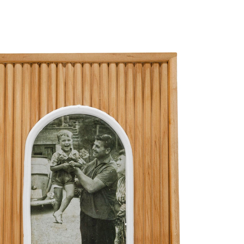 Yuma Ribbed Arch 4x6 Picture Frame