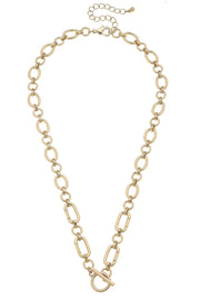 Sasha Toggle Charm Necklace