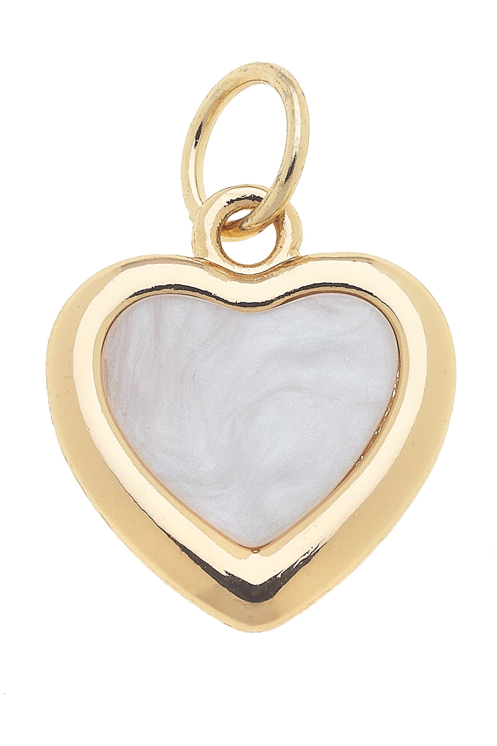 Heart Mother Of Pearl Charm