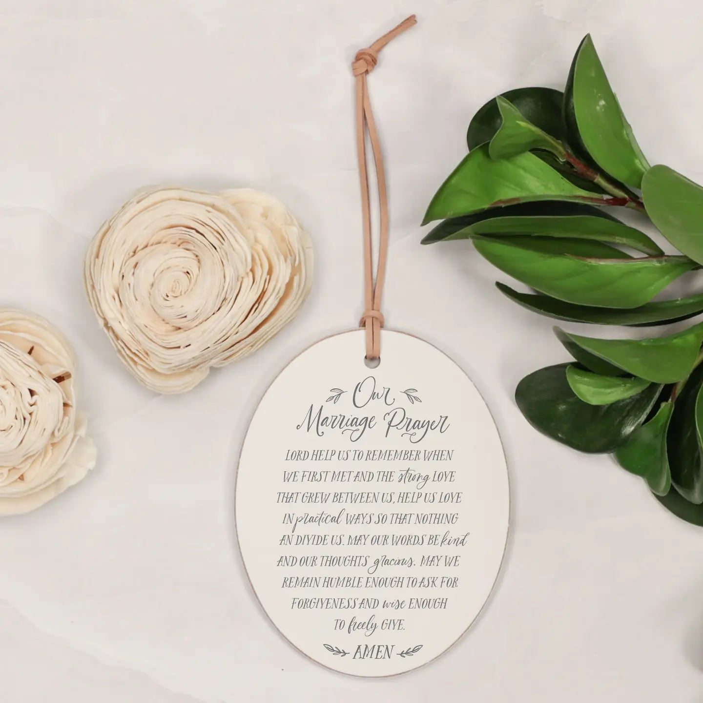 Our Marriage Prayer Ornament