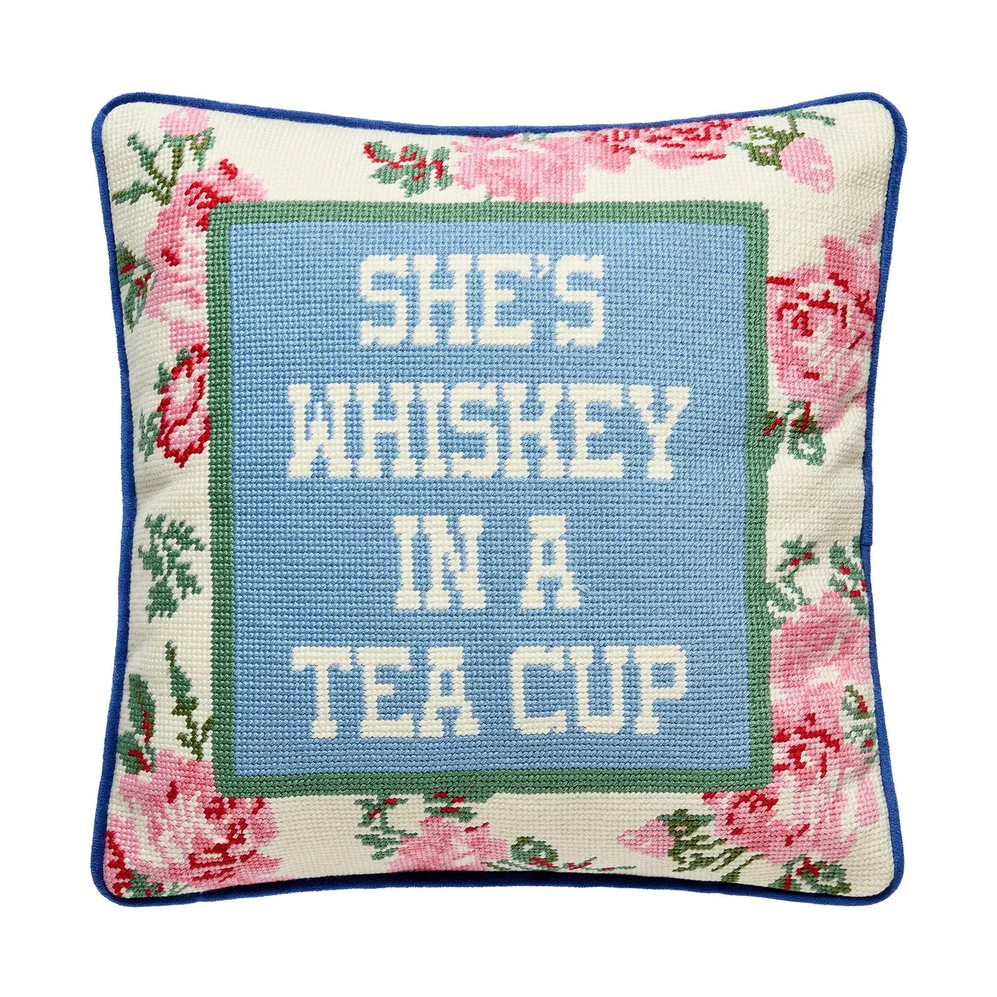 She's Whiskey Hooked Pillow