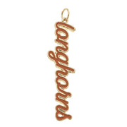 Longhorns Gold Charm