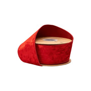 2 1/2" Wired Heritage Red Velvet Ribbon