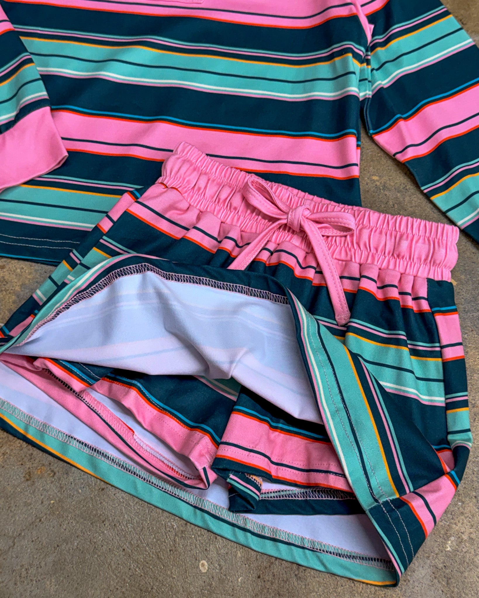 Boho Blossoms 2pc Skirt Set