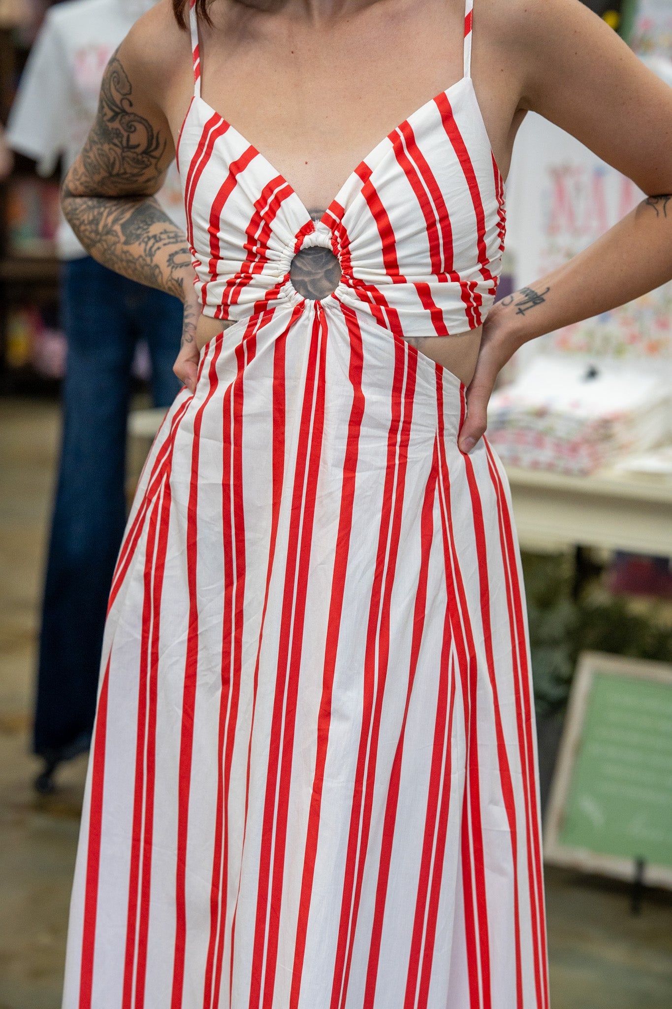Sugar & Spice Striped Dress