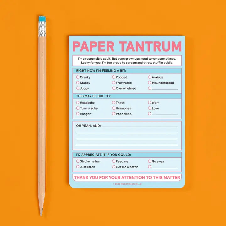 Paper Tantrum Nifty Notepad