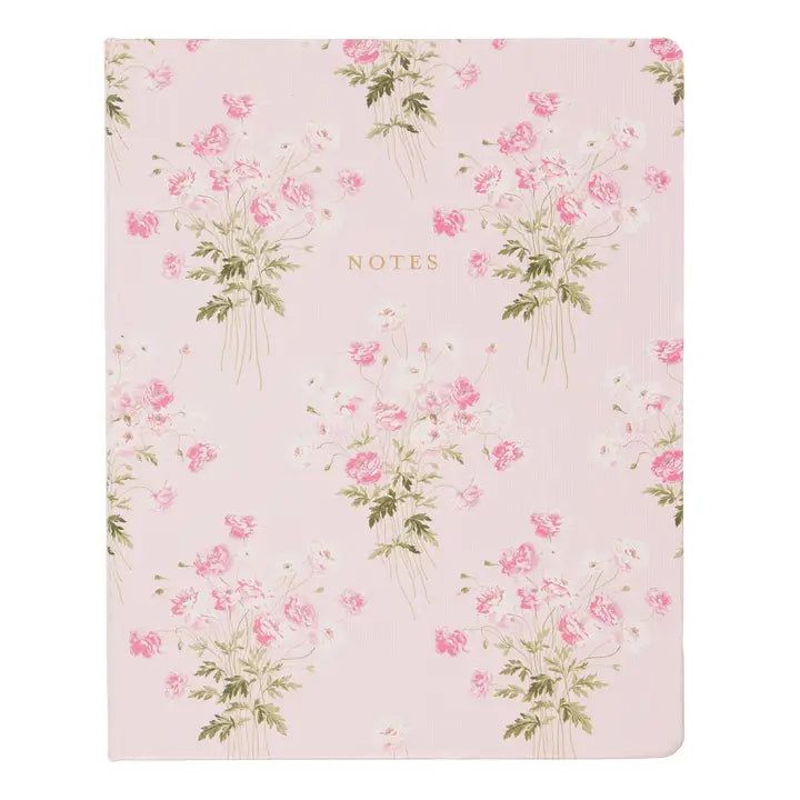 Laura Ashley English Garden Journal Pink 8x10