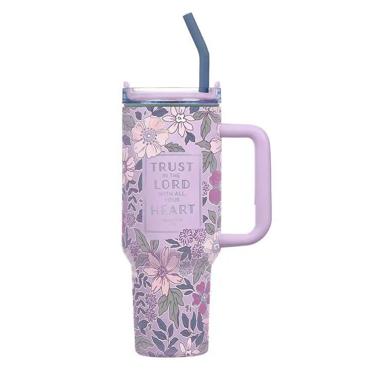 Trust In The Lord Straw Tumbler