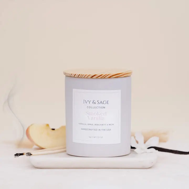 Smoked Vanilla Soy Candle