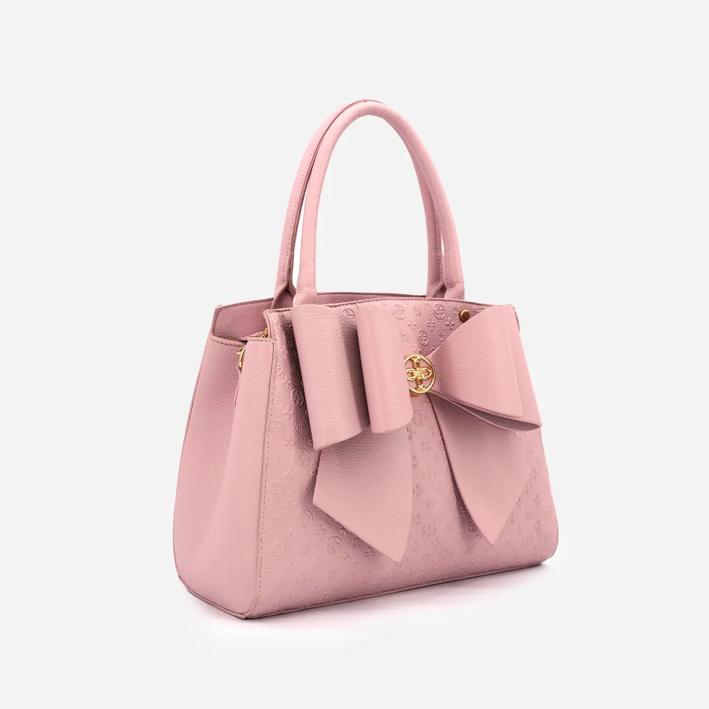 Chrissy Blush Bow Satchel