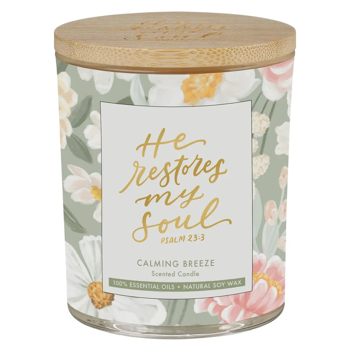 Psalm 23:3 Candle