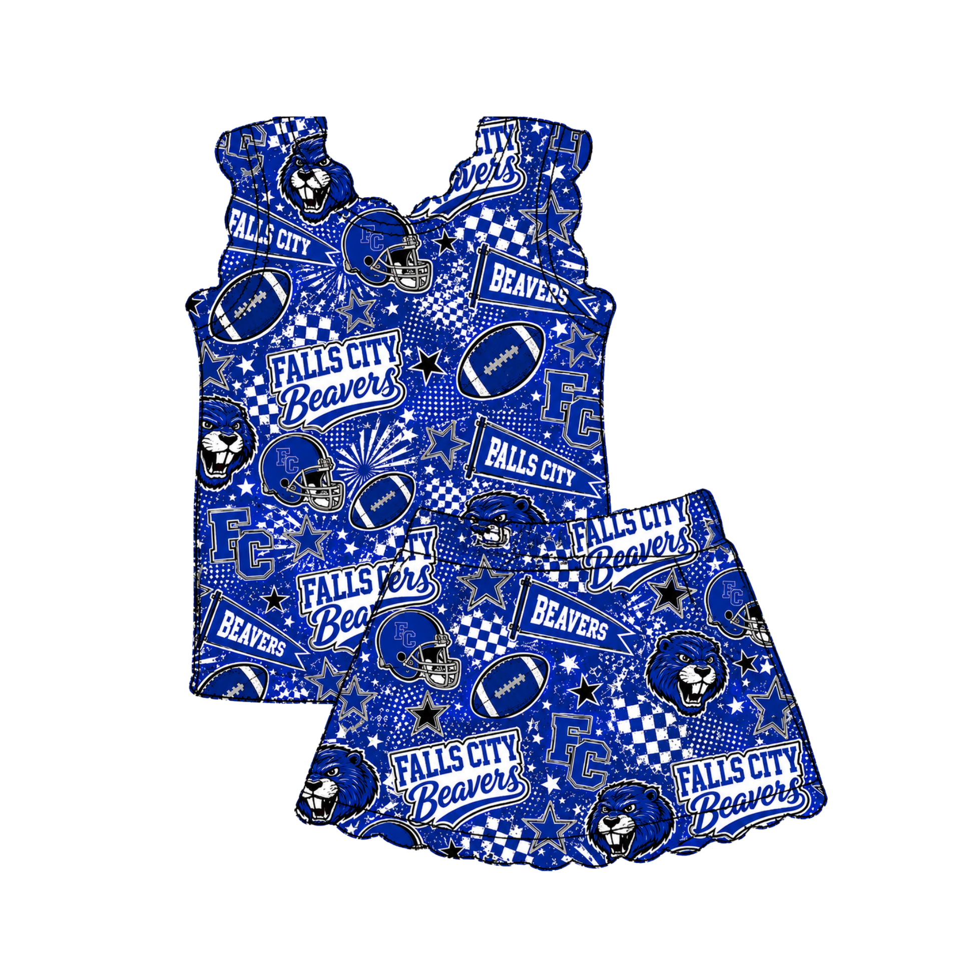 Falls City Victory Vault Skort Set