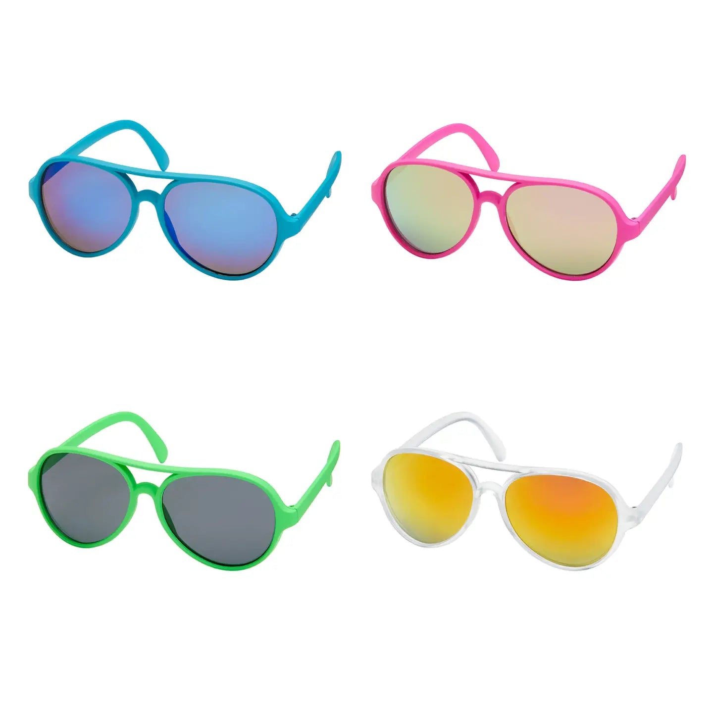 Kids Color Pop Aviators