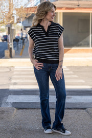 Lydia Black Sleeveless Top