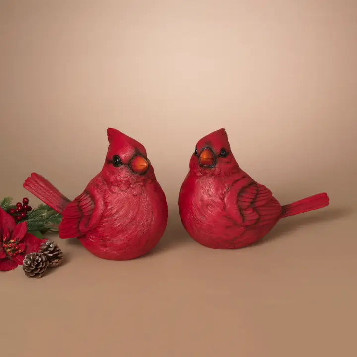 Large Resin Cardinal