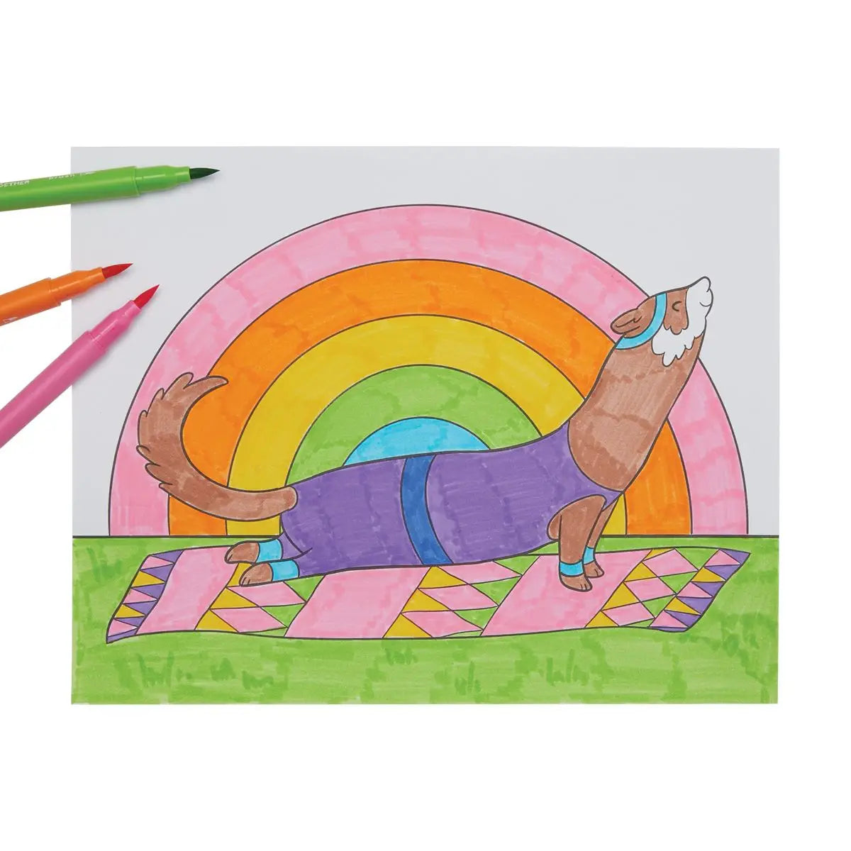 Work & Play Color-in' Book